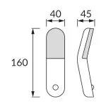 applique-detecteur-de-mouvement-rechargeable-led-2w-110lm-couloir-passage