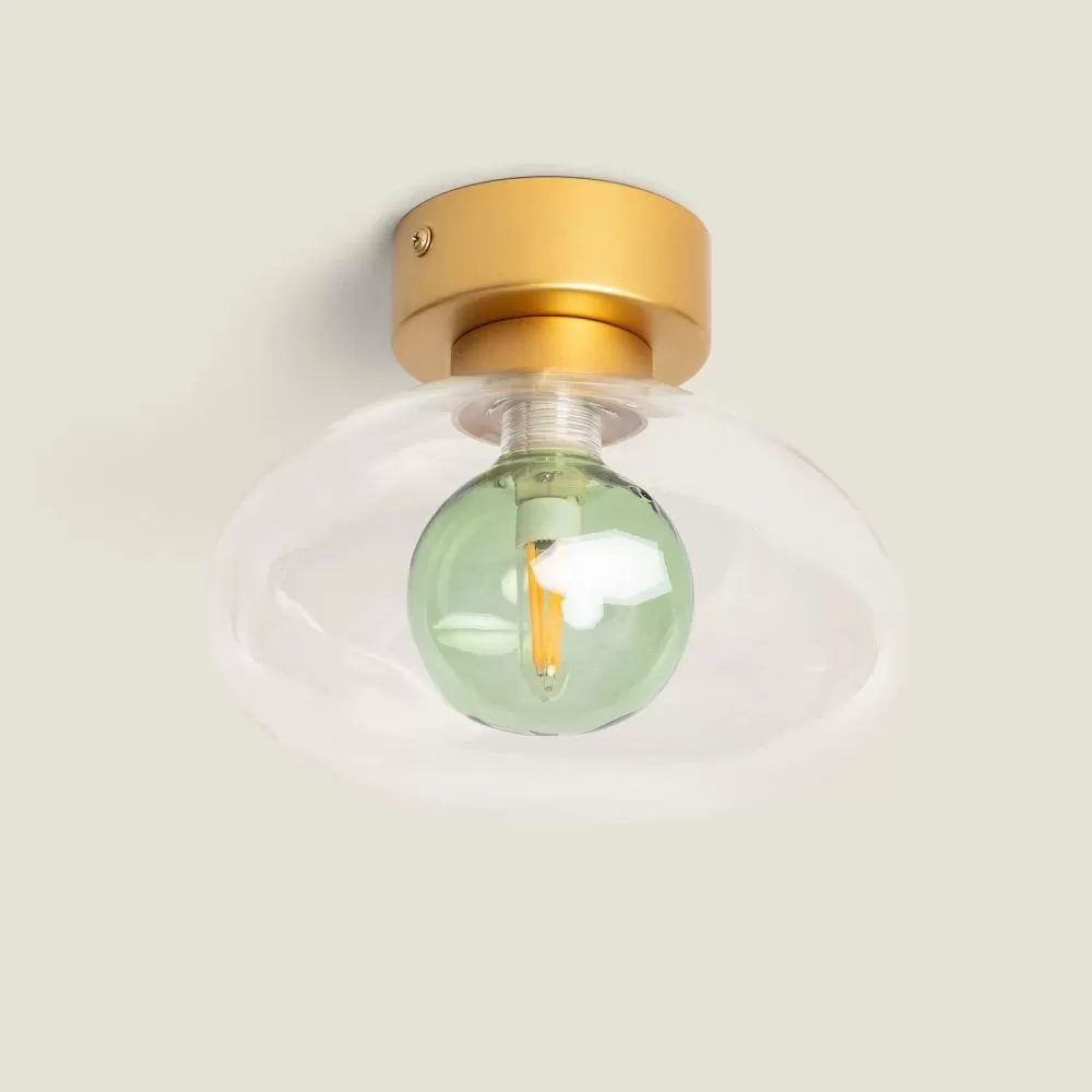 plafonnier-boule-verre-art-deco-et-metal-dore-culot-g9