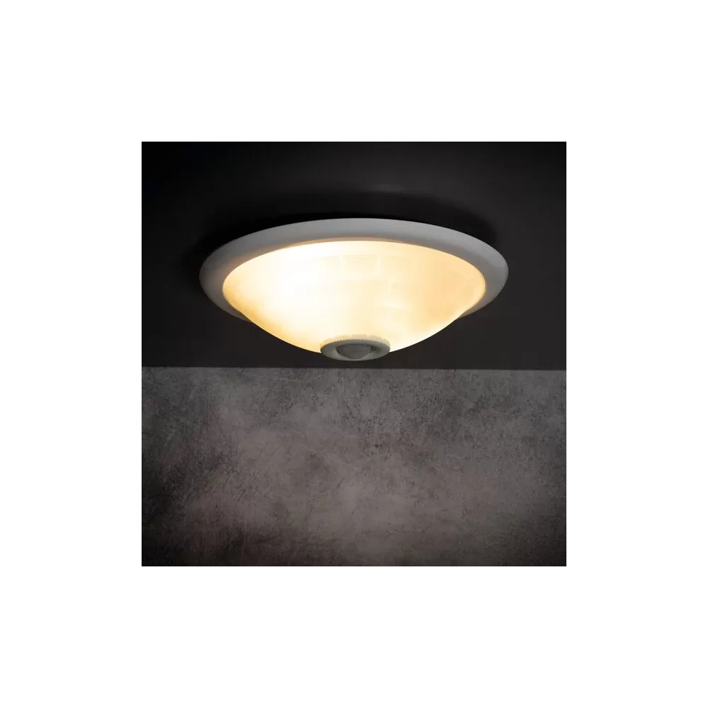 Plafonnier détecteur double ampoules FOGLER DL-240O