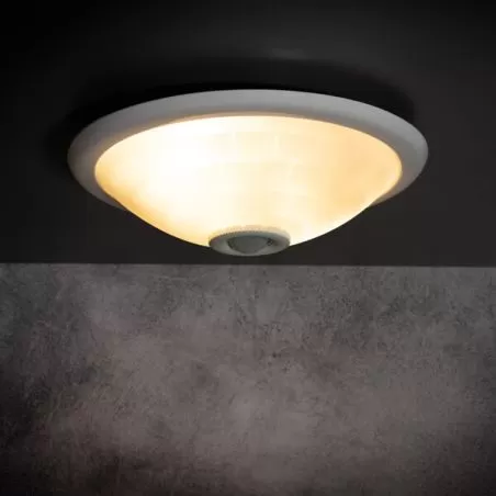 Plafonnier détecteur double ampoules FOGLER DL-240O