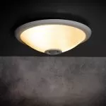 Plafonnier détecteur double ampoules FOGLER DL-240O