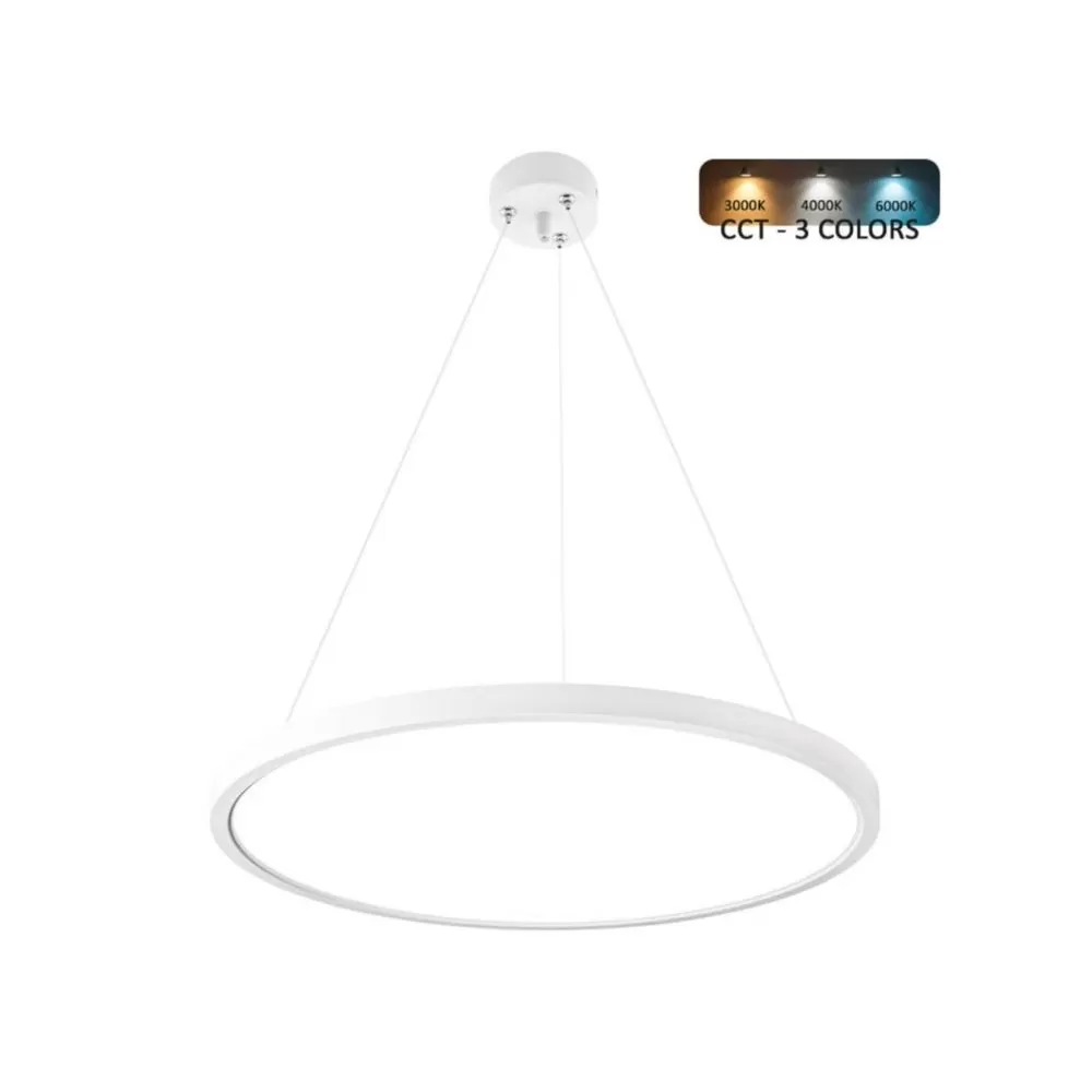 suspension-led-48w-triples-anneaux-chrome-4000k