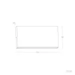 applique-exterieur-blanche-led-12w-1200-lumens-mural-ip65-eclairage-haut-et-bas-175x32mm