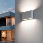 applique-exterieur-blanche-led-12w-1200-lumens-mural-ip65-eclairage-haut-et-bas-175x32mm