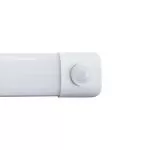 Réglette led 18w détecteur de mouvement 60cm blanc emil