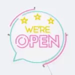 enseigne-lampe-neon-led-open-avec-telecommande