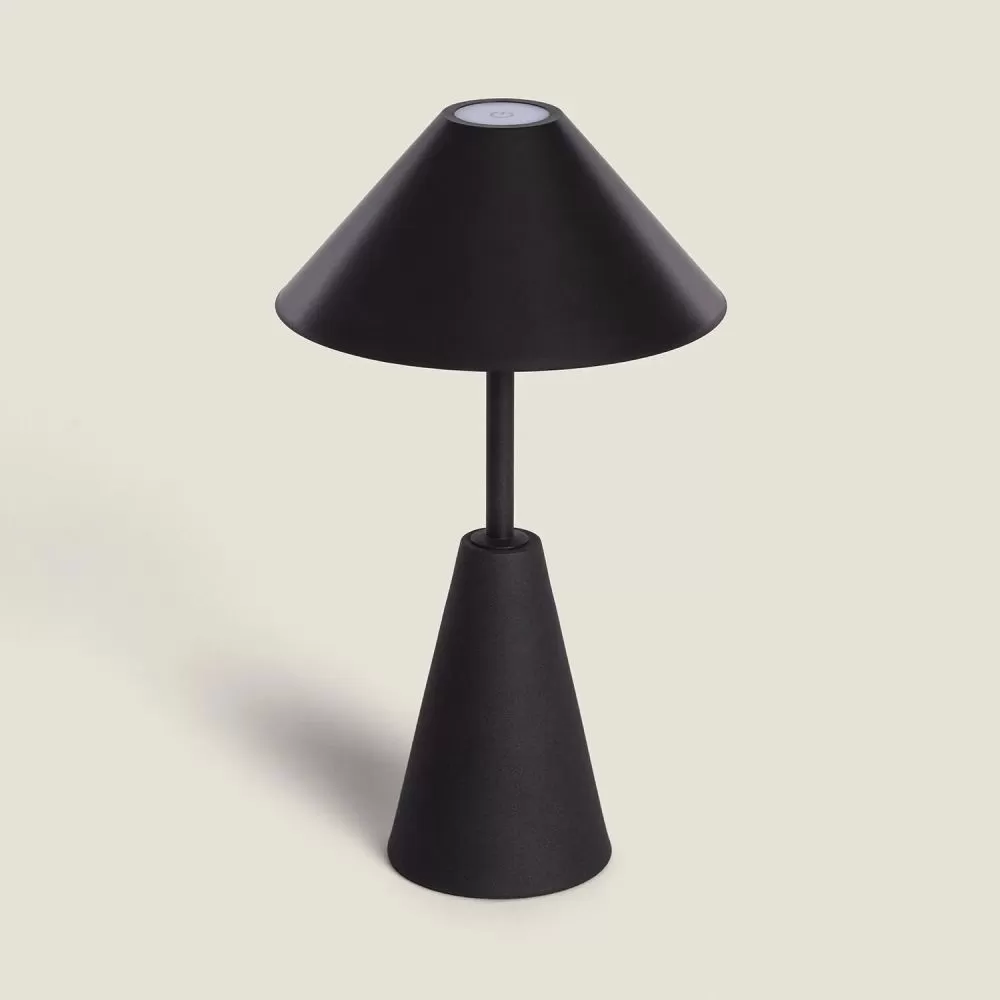 lampe-a-poser-led-3w-portable-metal-noir-rechargeable-usb