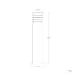 -borne-potelet-50cm-exterieure-metal-inoxydable-ip44-220v