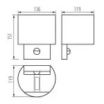 applique-exterieure-detecteur-gris-anthracite-reka-pir-7w-led-ajustable