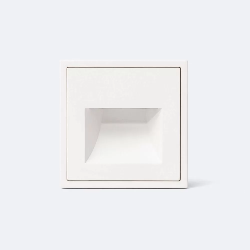 Spot de balisage encastrable 1.5w LED d'escalier mur couloir corridor gris