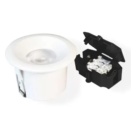 SPOT FOLK R Spot 7W blanc fixe 100% recouvrable CTC 2700/3000/4000K - 496 lm