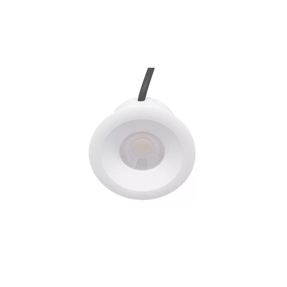 SPOT FOLK R Spot 7W blanc fixe 100% recouvrable CTC 2700/3000/4000K - 496 lm