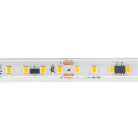 Ruban led 220v ip65 coupe 10cm haute luminosité 1700lm/m-4000k