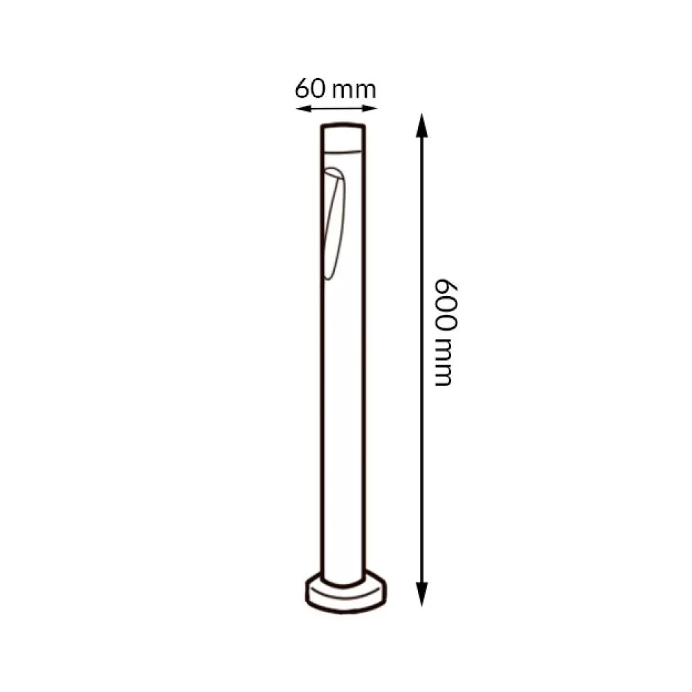 borne-potelet-led-cct-10w-exterieur-60cm-