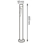 borne-potelet-led-cct-10w-exterieur-60cm-