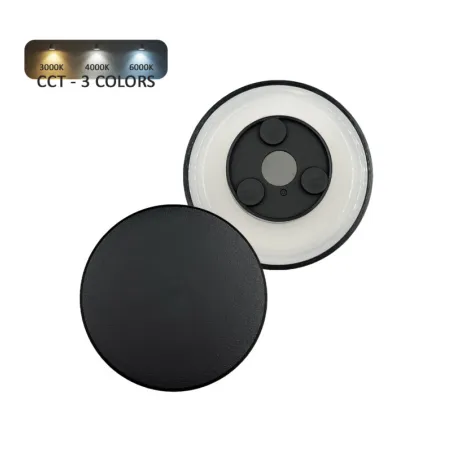 applique-murale-eclipse-led-9w-cct-exterieure-noire-ip65