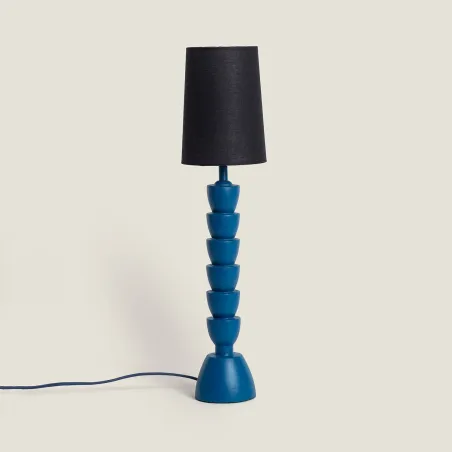 lampe-a-poser-50cm-resine-et-abat-jour-tissu-noir