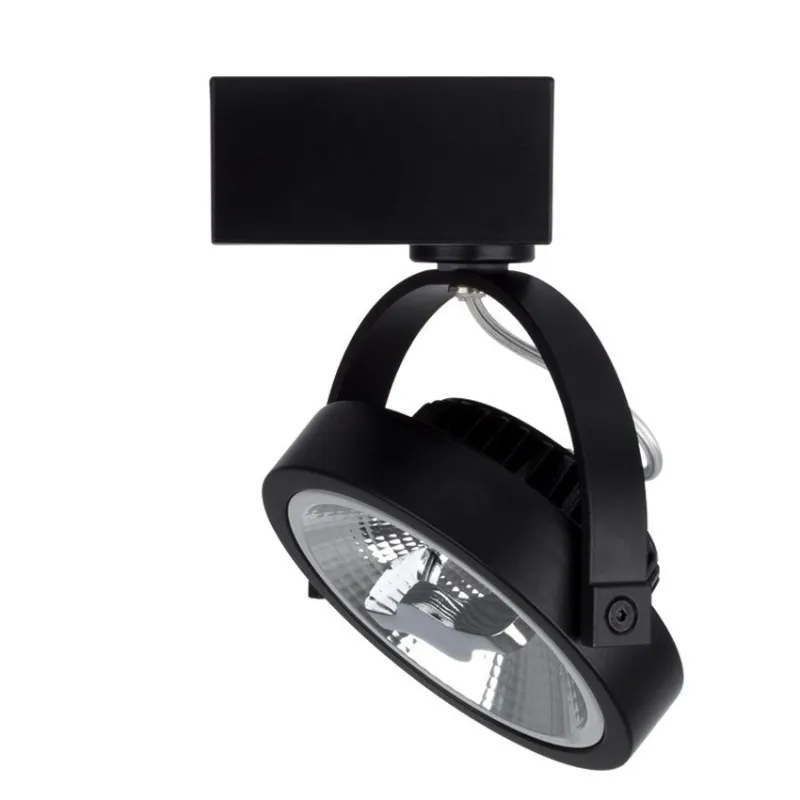 plafonnier noir applique led orientable variable angle 24°-800 lumens-3000k-4000k-6000k