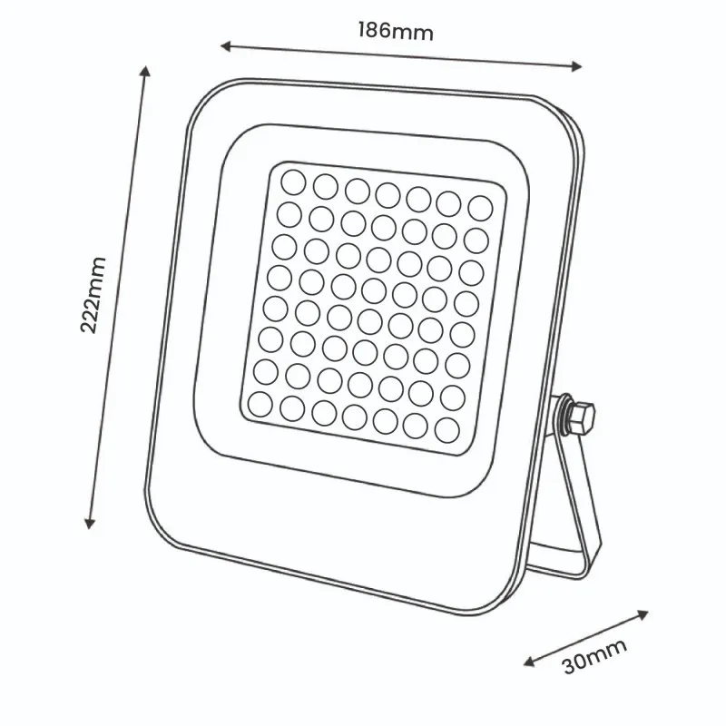 projecteur-led-osram-50w-noir-6000-lumens-ip65-dimmable