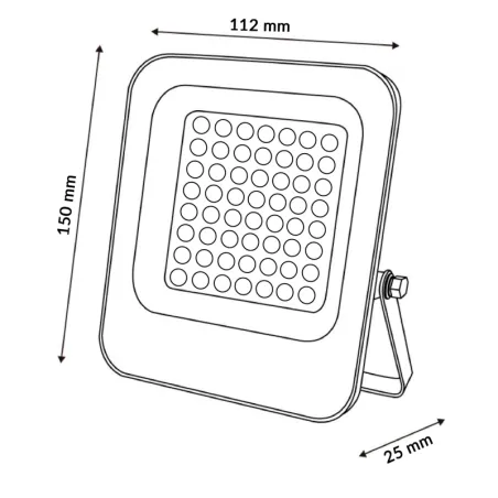 projecteur-gris-led-10w-cct-1000-lumens-ip65