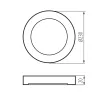 plafonnier-applique-led-extra-plat-erga-17w-cct-blanc-ou-noir