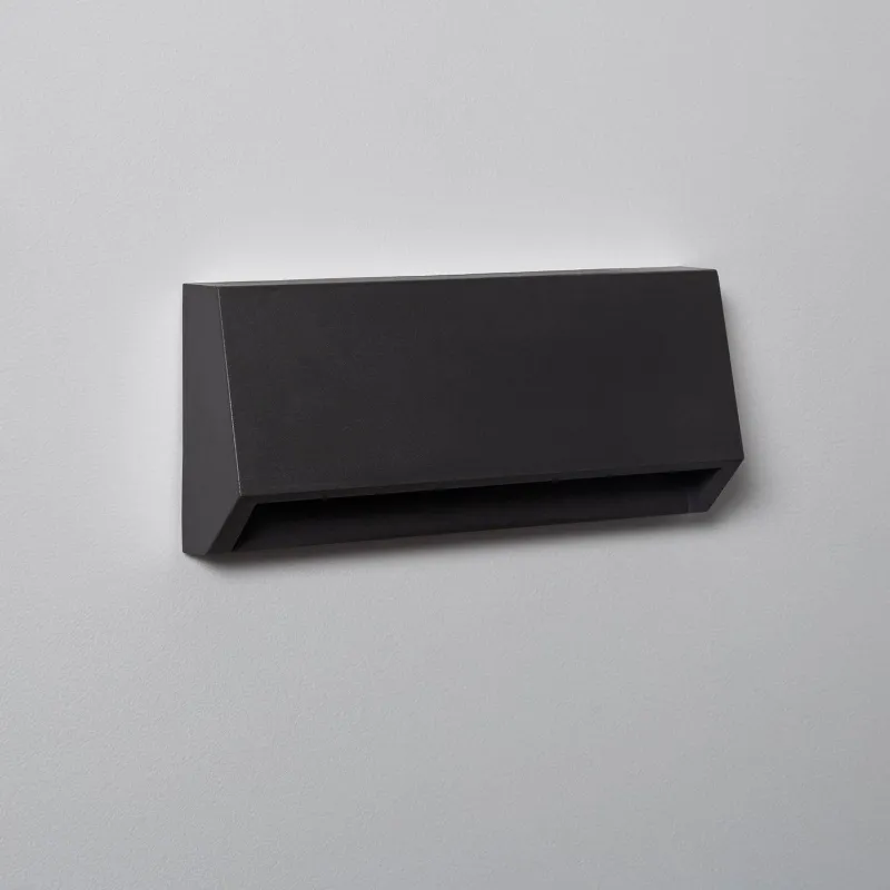 Spot de Balisage LED Escalier 3W IP65 Rectangulaire Noir ou Blanc
