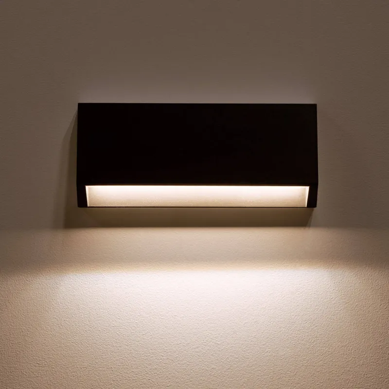 spot-de-balisage-a-3w-led-d-escalier-mur-saillie-rectangulaire-blanc-noir