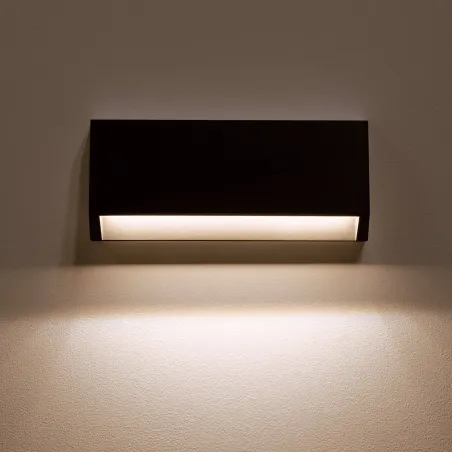 spot-de-balisage-a-3w-led-d-escalier-mur-saillie-rectangulaire-blanc-noir