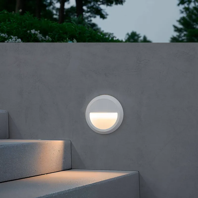 spot-de-balisage-a-1w-led-d-escalier-mur-saillie-rond-blanc