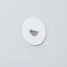spot-balisage-2w-led-rond-escalier-mur-encastrable-blanc