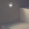 spot-balisage-2w-led-rond-escalier-mur-encastrable-blanc