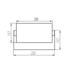 applique-led-cct-exterieure-orientable-xerto-el-20w-noir