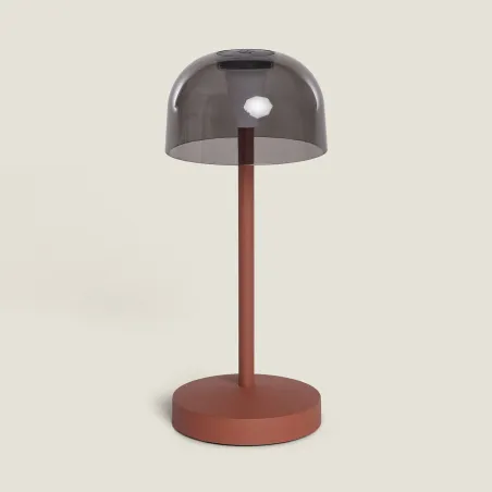 lampe-rechargeable-led-1w-ip44-portable-marron