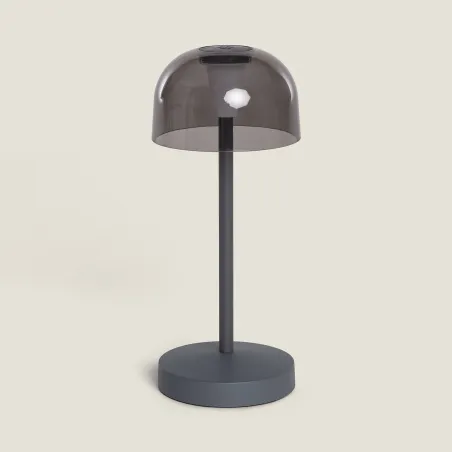 lampe-rechargeable-led-1w-ip44-portable-marron