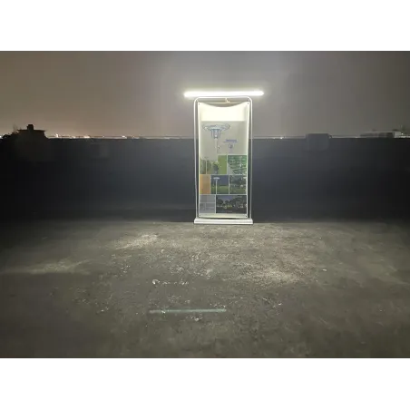 projecteur-led-applique-solaire-barre-30cm-eclairage-enseign-ip65-avec-panneau-solaire-mode-crepusculaire-temporise-telecommande