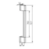 applique-exterieure-led-9w-cct-barre-noire-900cm-ip54-yalte