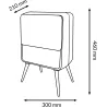 radiateur-ceramique-220v-portable-2000w-avec-telecommande