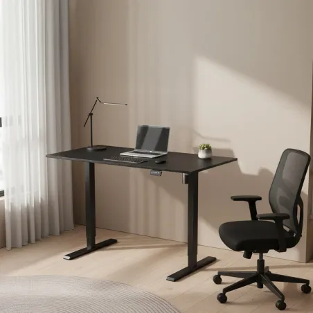 bureau-electrique-120x60-cm-metal-et-bois-noir-reglable-2-hauteurs-de-memoire