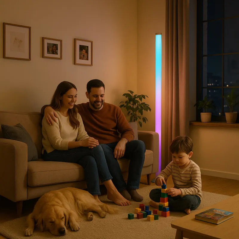 lampadaire-rgbic-avec-telecommande-et-application-smartphone-mode-musique