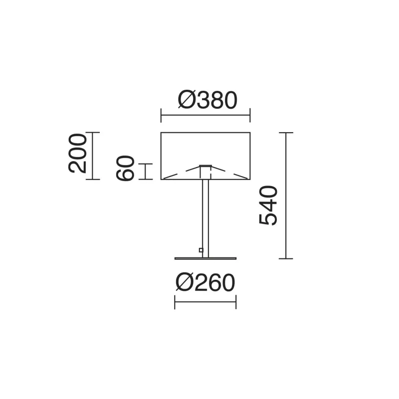 Lampes à poser  AMSTERDAM IP20 E27 máx. 60W Noir - Pas cher