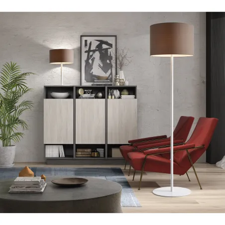 Lampes à poser  AMSTERDAM IP20 E27 máx. 60W Noir - Pas cher