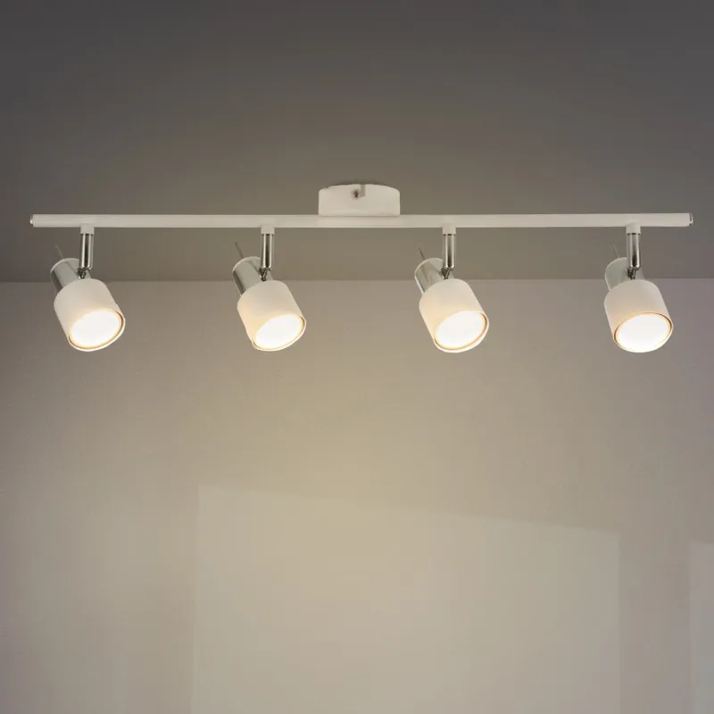 plafonnier-spot-blanc-et-chrome-4-tetes-orientable-culot-gu10