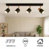 plafonnier-spot-metal-noir-et-cuivres-4-tetes-orientable-culot-gu10