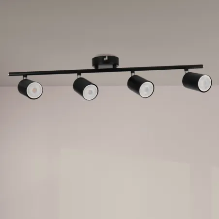 plafonnier-spot-metal-noir-4-tetes-orientable-culot-gu10