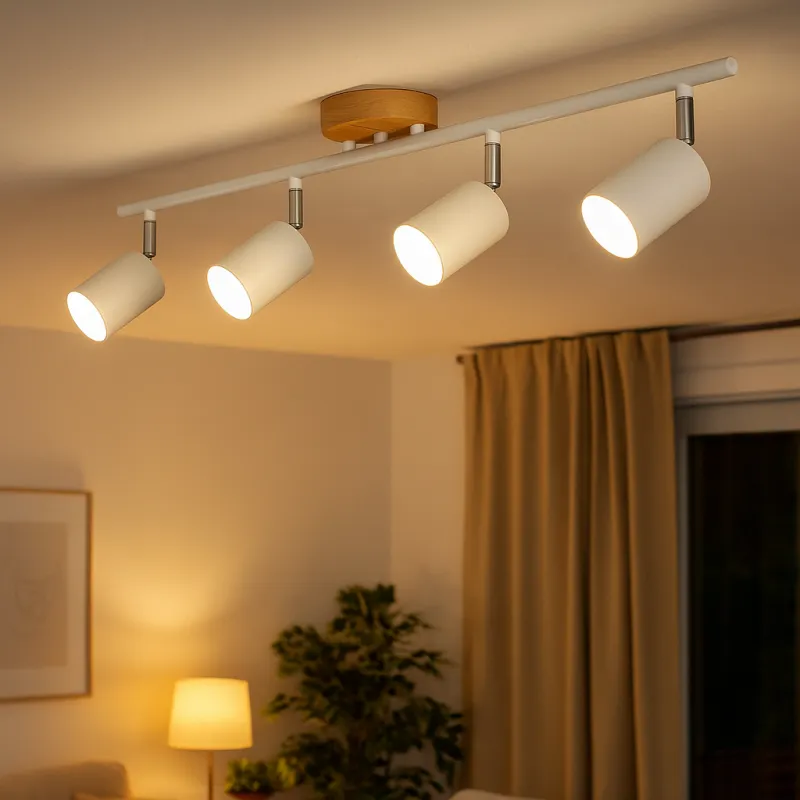 plafonnier-spot-metal-blanc-et-bois-4-tetes-orientable-gu10