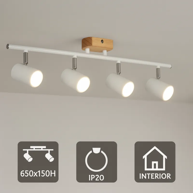 plafonnier-spot-metal-blanc-et-bois-4-tetes-orientable-gu10
