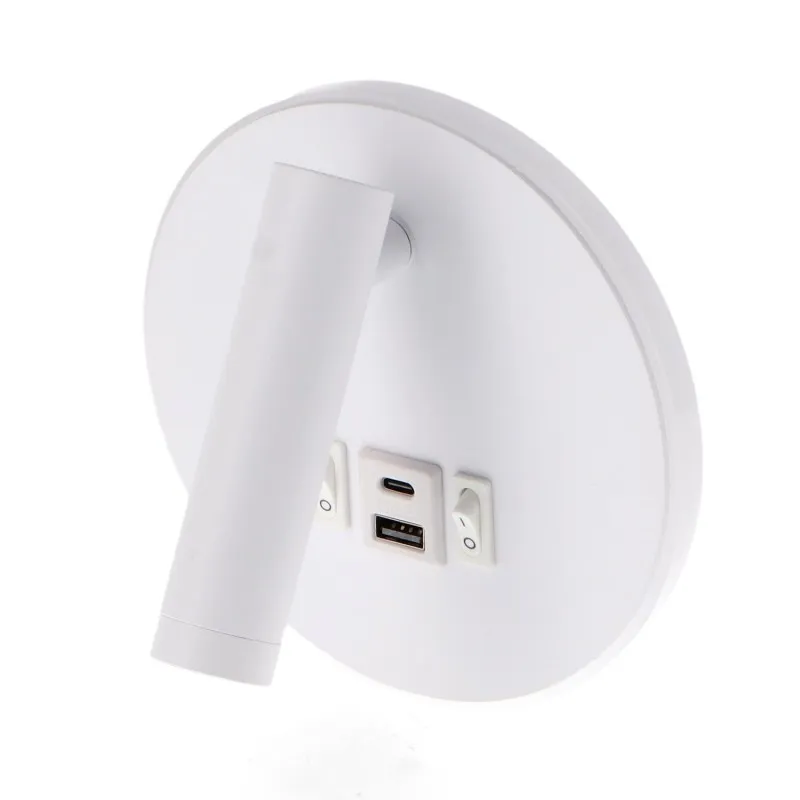 applique-liseuse-ronde-doubles-led-10w-orientable-chargeur-usb