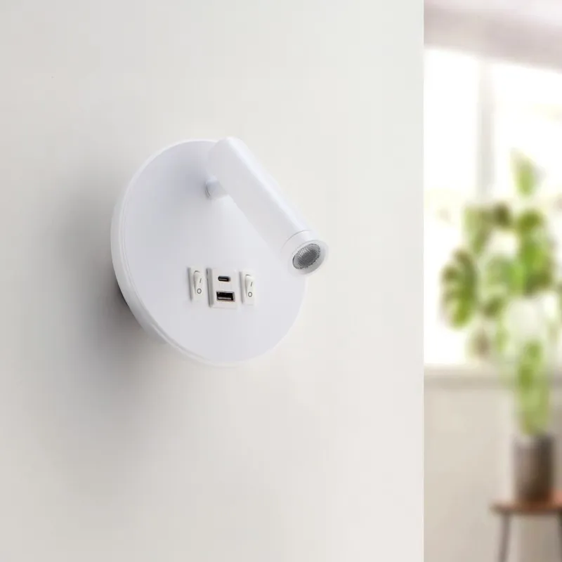 applique-liseuse-ronde-doubles-led-10w-orientable-chargeur-usb