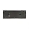 applique exterieur led rectangulaire noire 600lumens 17cm etanche ip65