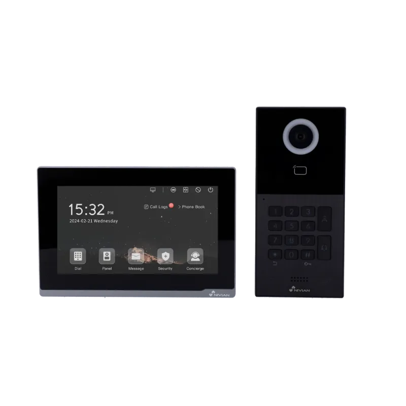 portier-videophone-nivian-2-fils-clavier-panneau-moniteur-wifi